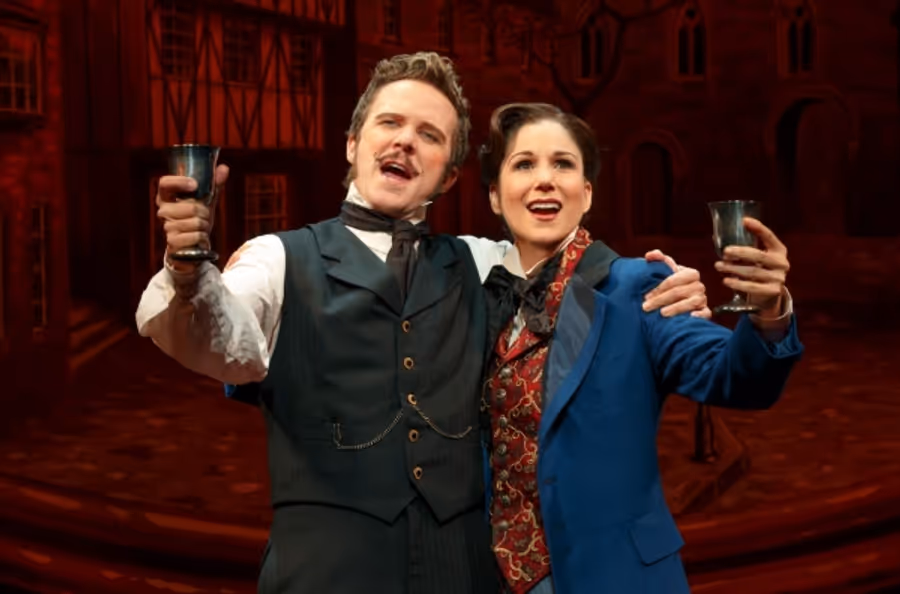 Photo Flash: First Look at THE MYSTERY OF EDWIN DROOD- Production Shots! Image