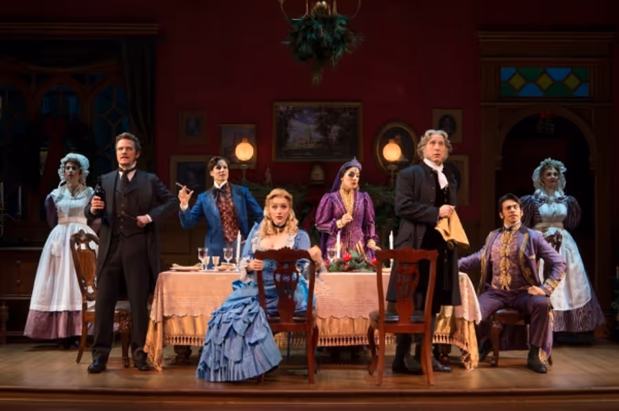 Photo Flash: First Look at THE MYSTERY OF EDWIN DROOD- Production Shots! Image