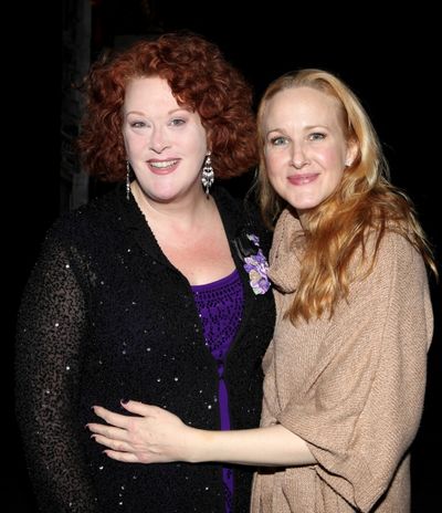 Liz McCartney & Katie Finneran  Photo