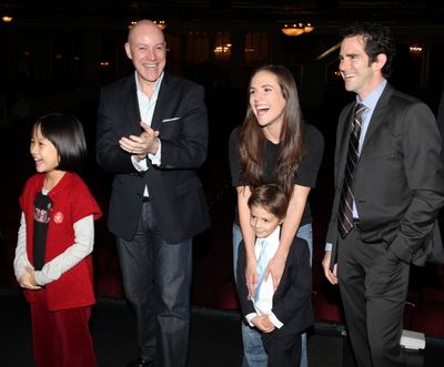 Junah Jang, Anthony Warlow, Amanda Lea La Vergne, Andy Blankenbuehler &amp; Company Photo