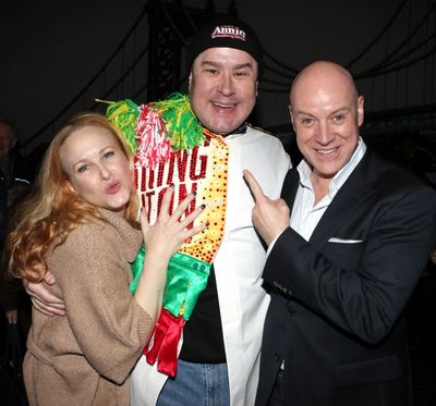 Katie Finneran, Merwin Foard, Anthony Warlow Photo