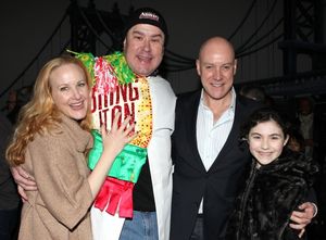 Katie Finneran, Merwin Foard, Anthony Warlow & Lilla Crawford @ BroadwayWorld Katie Finneran, Merwin Foard, Anthony Warlow & Lilla Crawford Photo