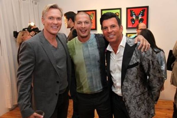 Sam Champion, Rubem Robierb and David Tutera Photo