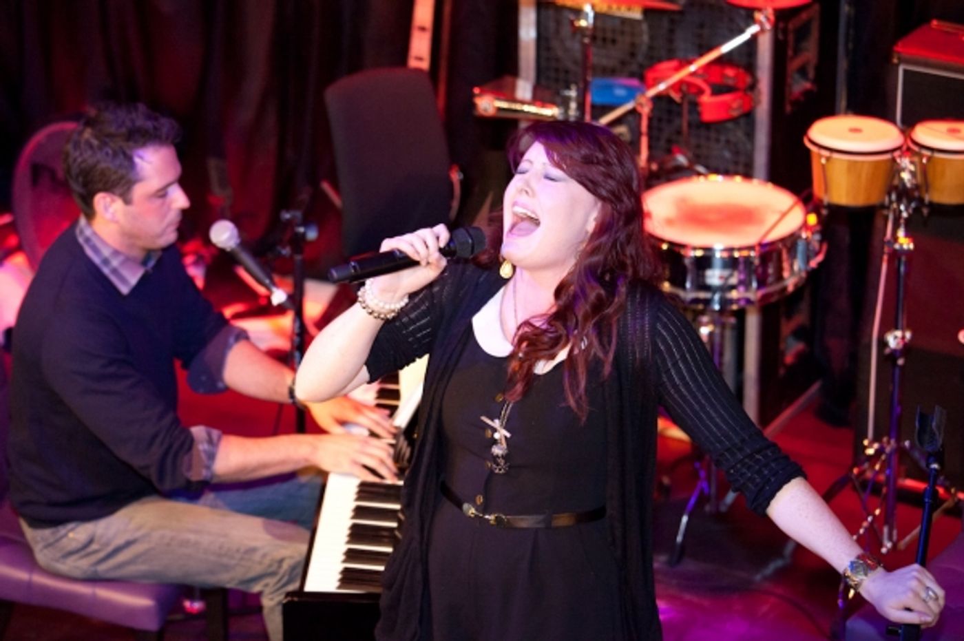 Photo Flash: Sierra Boggess and More Join Scott Alan's Impromptu Concert at Hippodrome Casino!  Image