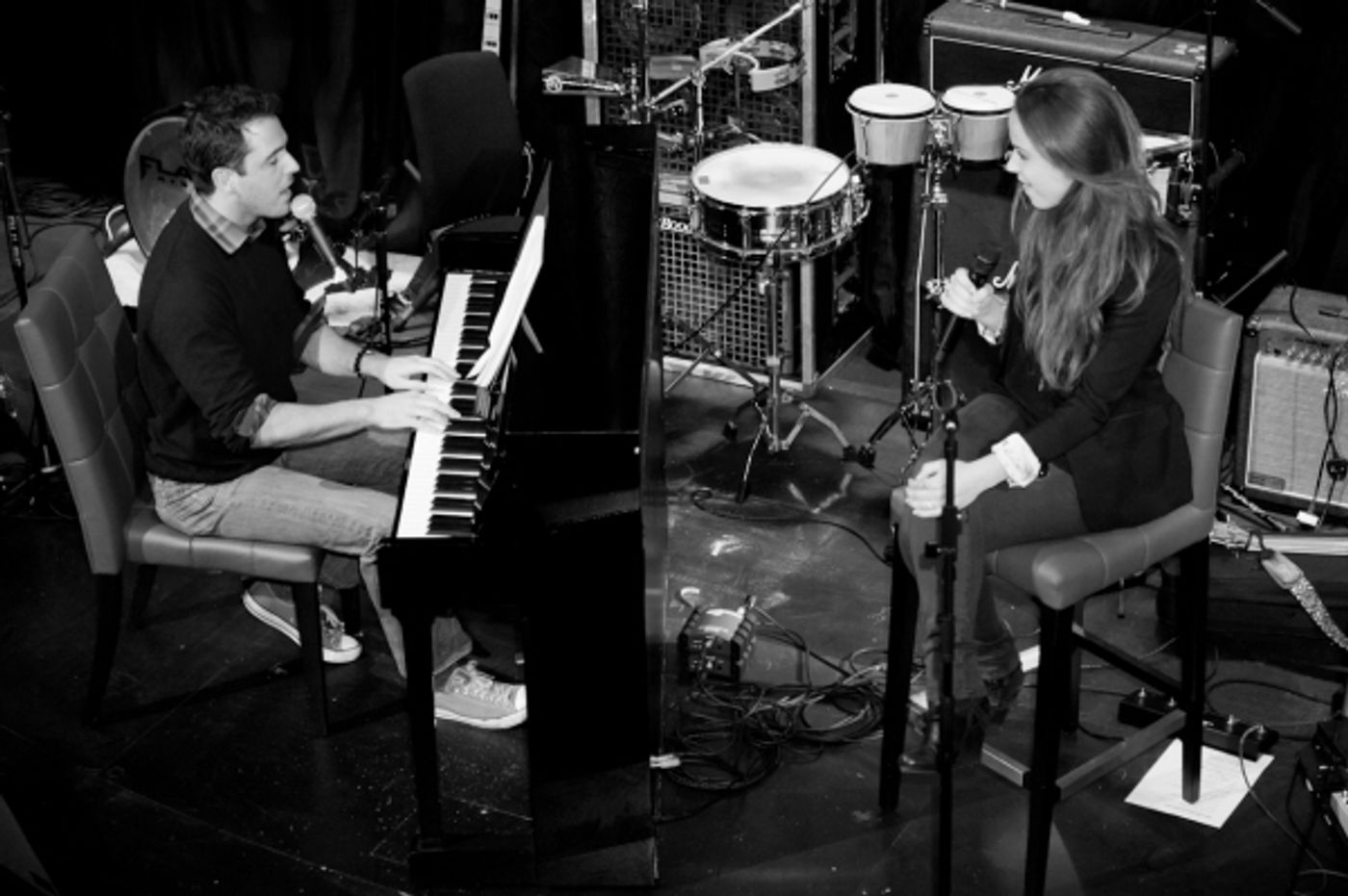 Photo Flash: Sierra Boggess and More Join Scott Alan's Impromptu Concert at Hippodrome Casino!  Image