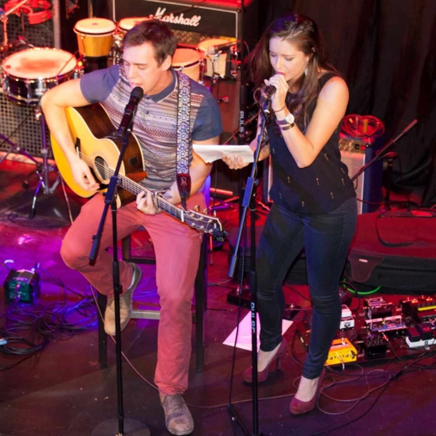 Photo Flash: Sierra Boggess and More Join Scott Alan's Impromptu Concert at Hippodrome Casino!  Image