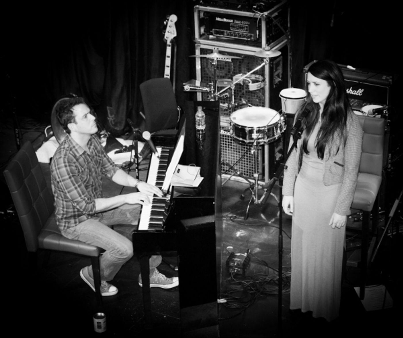 Photo Flash: Sierra Boggess and More Join Scott Alan's Impromptu Concert at Hippodrome Casino!  Image