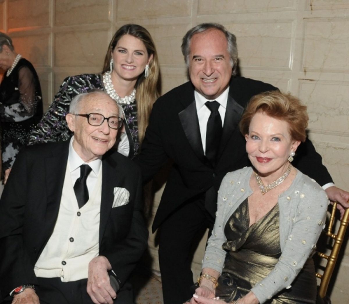 James M. Nederlander, Bonnie Comley, Stewart Lane, Charlene Nederlander at 