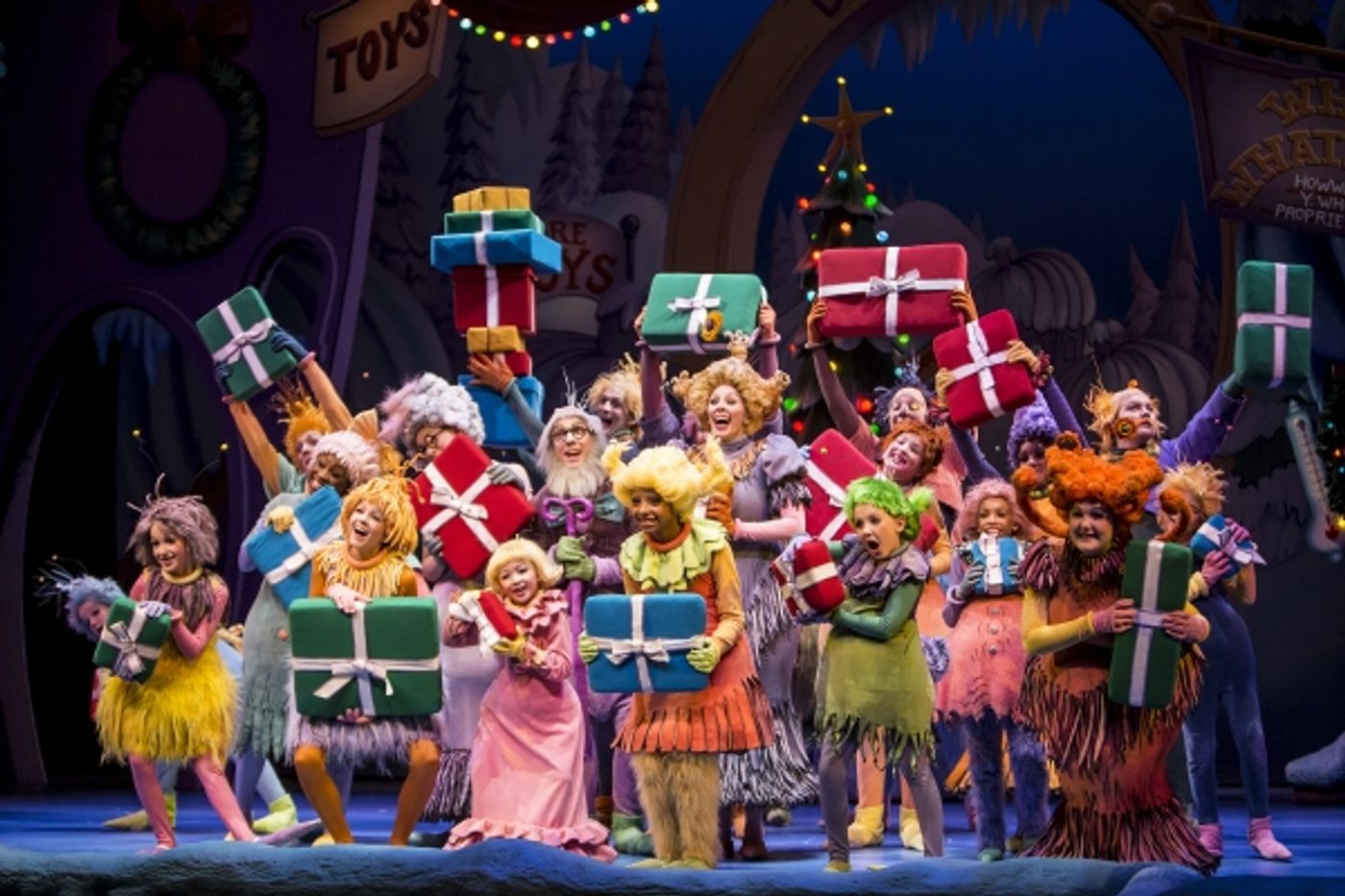 Photo Flash: First Look at Dr. Seuss' HOW THE GRINCH STOLE CHRISTMAS at Children's Theatre Company  Image