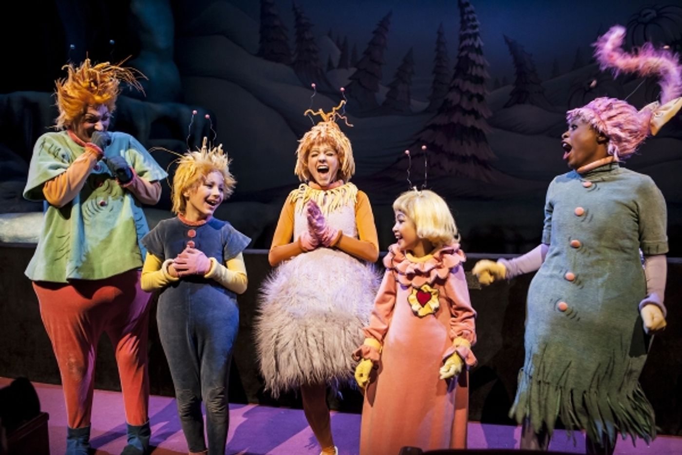 Photo Flash: First Look at Dr. Seuss' HOW THE GRINCH STOLE CHRISTMAS at Children's Theatre Company  Image