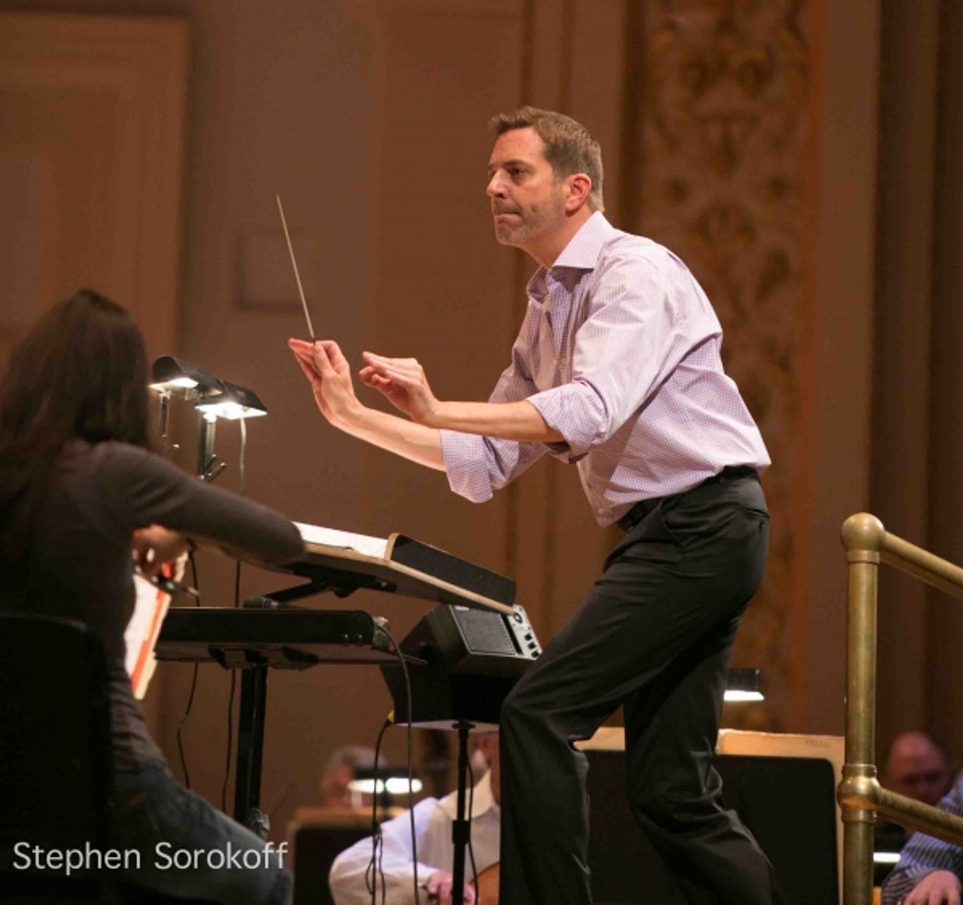 Photo Coverage: Conductor Steven Reineke Rehearses The New York Pops at Carnegie Hall  Image