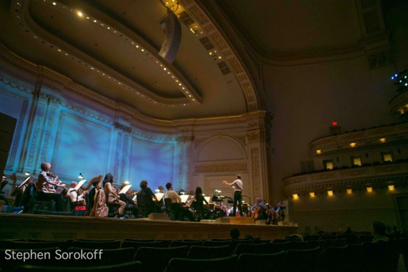 Photo Coverage: Conductor Steven Reineke Rehearses The New York Pops at Carnegie Hall  Image