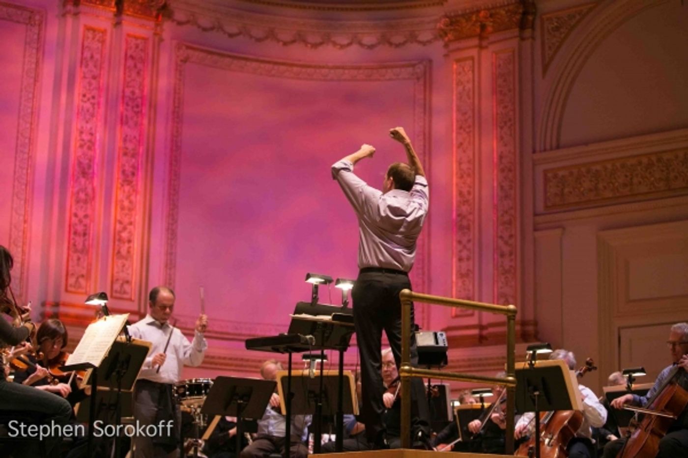 Photo Coverage: Conductor Steven Reineke Rehearses The New York Pops at Carnegie Hall  Image