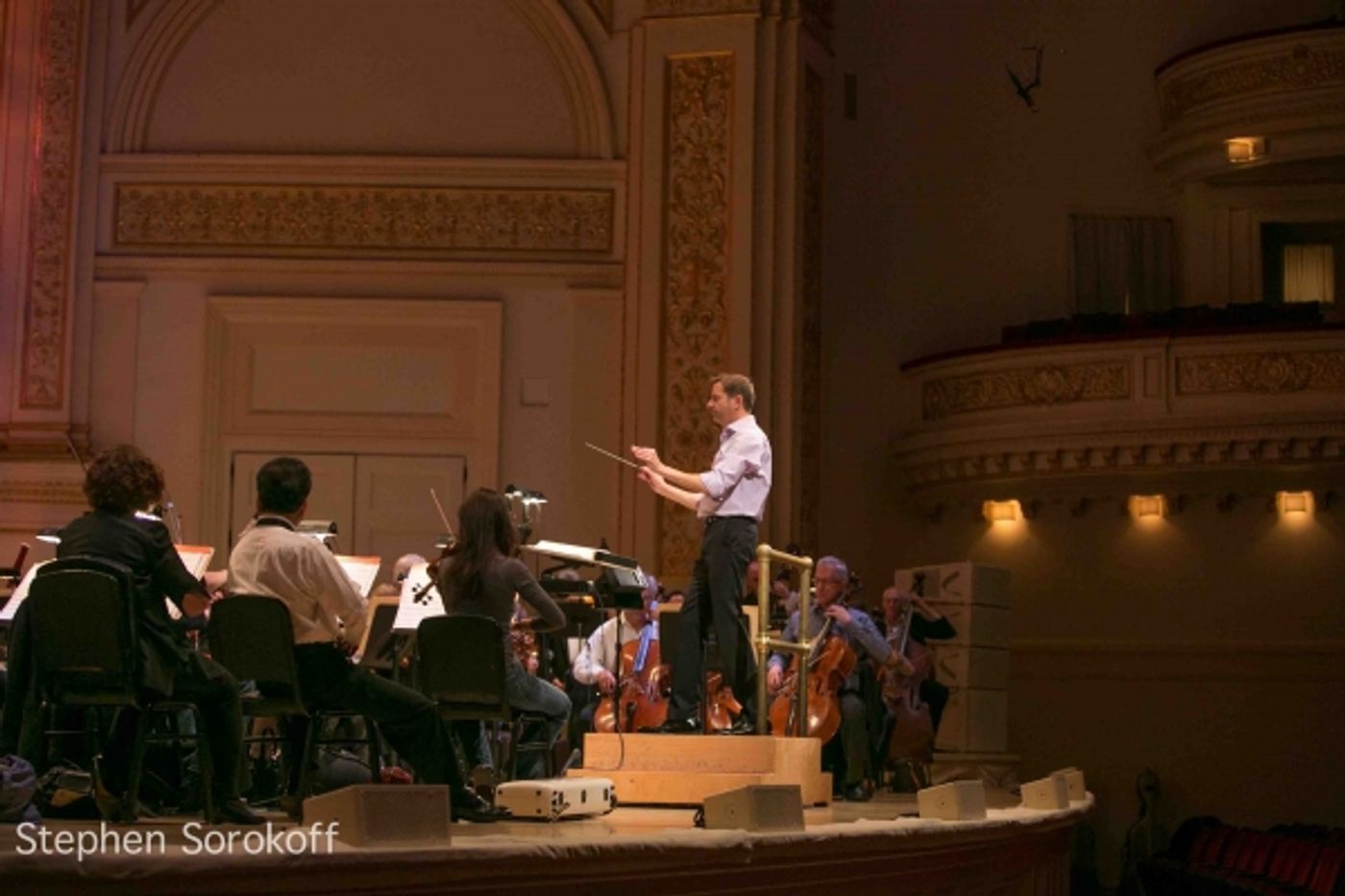 Photo Coverage: Conductor Steven Reineke Rehearses The New York Pops at Carnegie Hall  Image