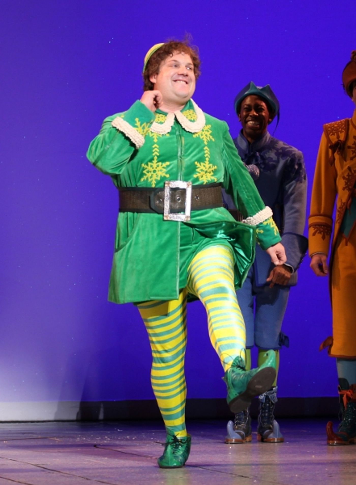 Photo Coverage: ELF's Opening Night Curtain Calls on Broadway - Jordan Gelber, Leslie Kritzer and More!  Image