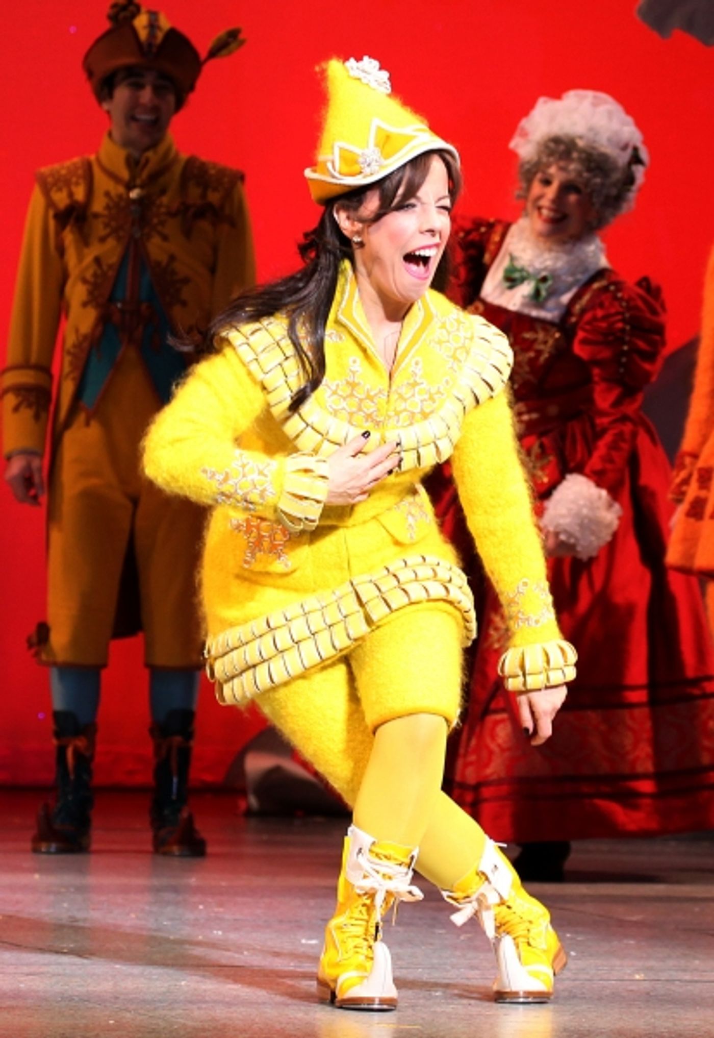 Photo Coverage: ELF's Opening Night Curtain Calls on Broadway - Jordan Gelber, Leslie Kritzer and More!  Image