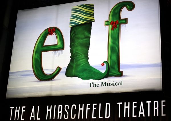Photo Coverage: ELF's Opening Night Curtain Calls on Broadway - Jordan Gelber, Leslie Kritzer and More! — photo 1 of 27