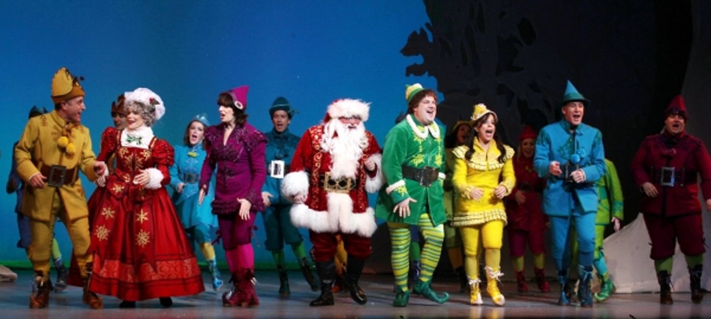 Photo Coverage: ELF's Opening Night Curtain Calls on Broadway - Jordan Gelber, Leslie Kritzer and More!  Image