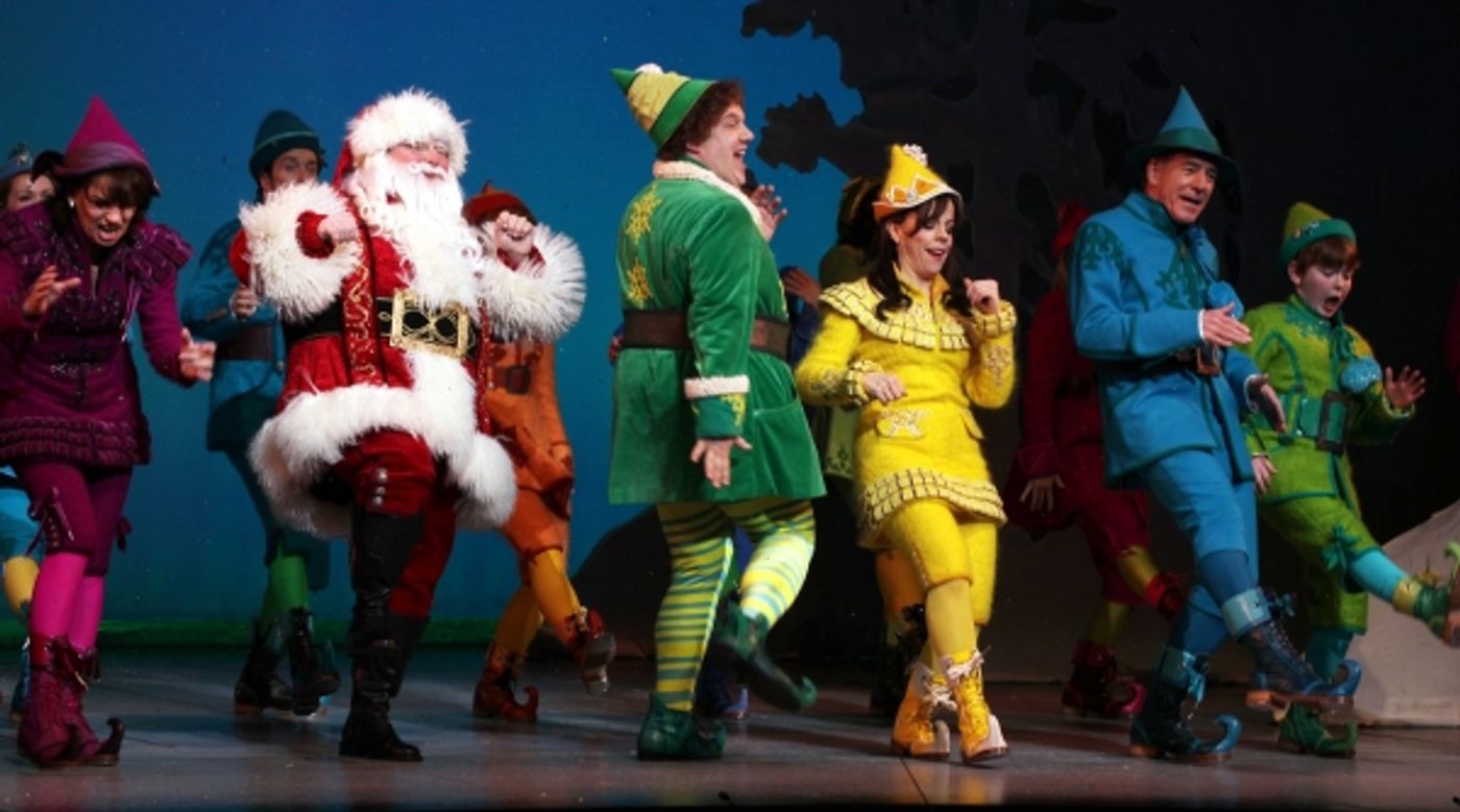 Photo Coverage: ELF's Opening Night Curtain Calls on Broadway - Jordan Gelber, Leslie Kritzer and More!  Image