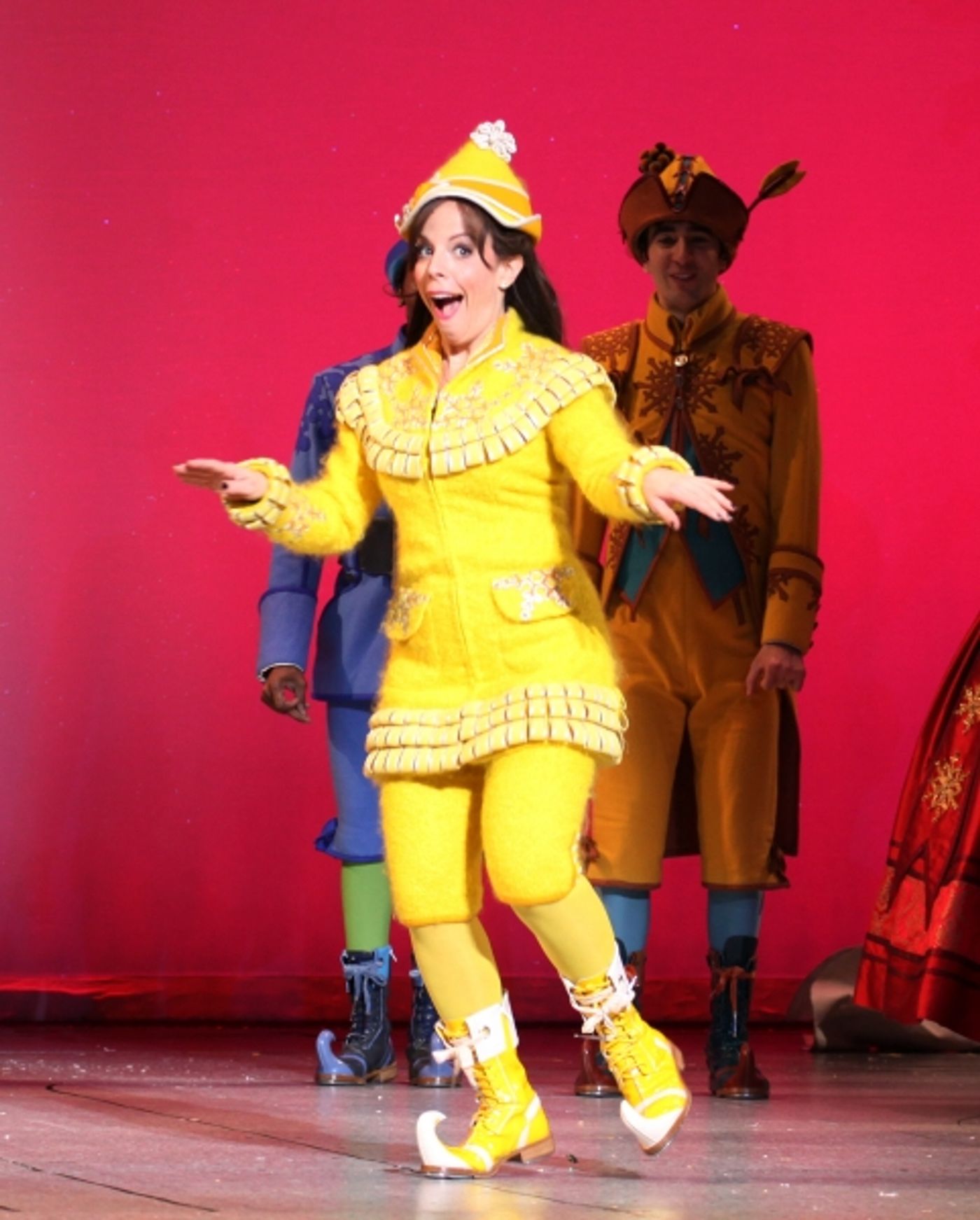 Photo Coverage: ELF's Opening Night Curtain Calls on Broadway - Jordan Gelber, Leslie Kritzer and More!  Image