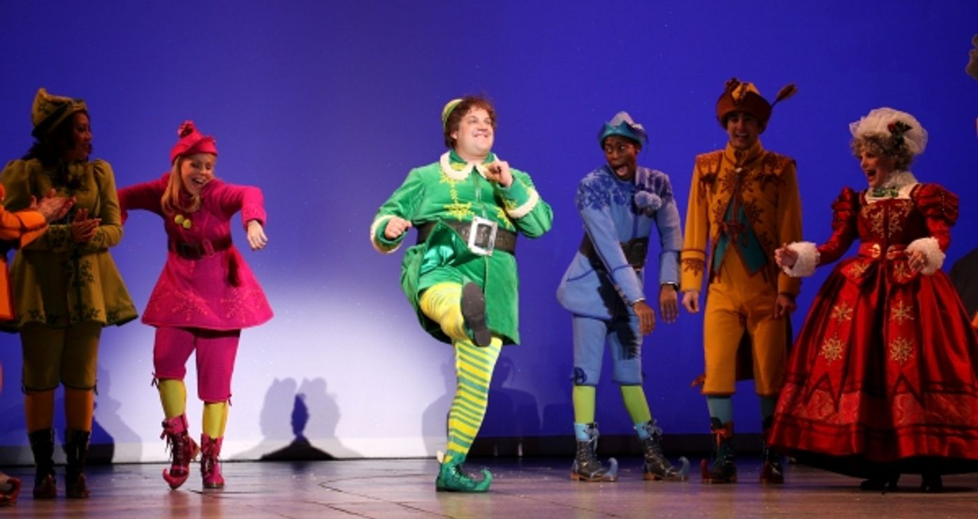 Photo Coverage: ELF's Opening Night Curtain Calls on Broadway - Jordan Gelber, Leslie Kritzer and More!  Image