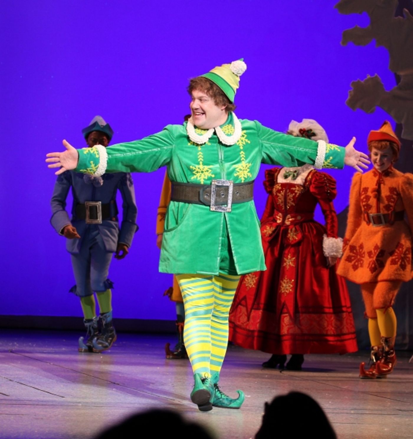 Photo Coverage: ELF's Opening Night Curtain Calls on Broadway - Jordan Gelber, Leslie Kritzer and More!  Image