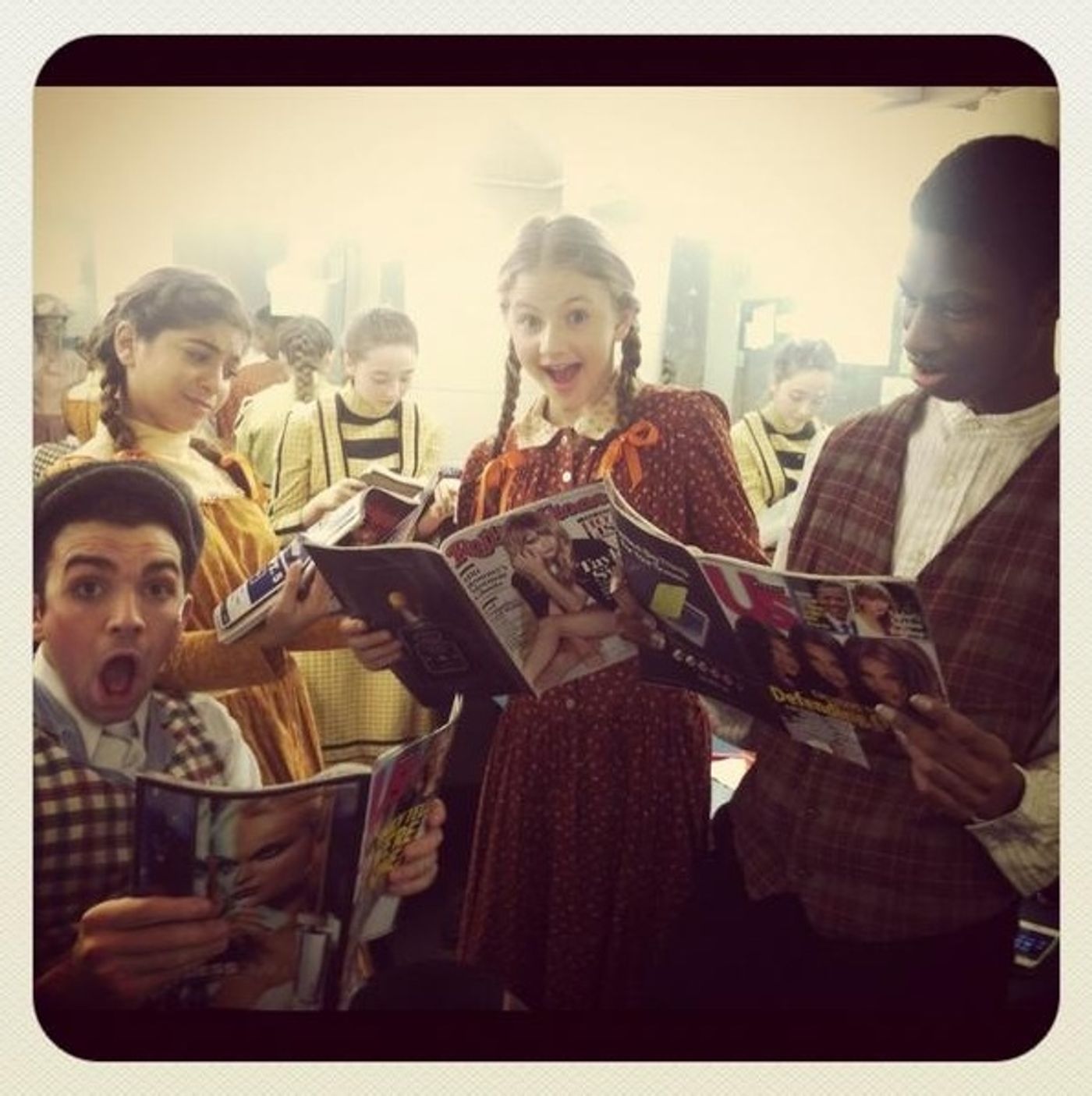 Photo Flash: Saturday Intermission Pics, Nov 10 - Green Edition!  Image