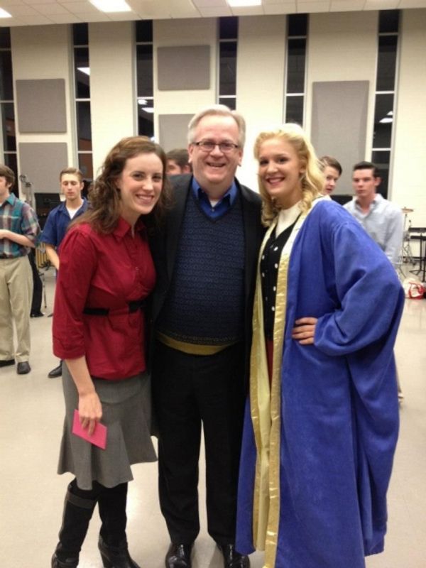 Director Beki Baker, Jeffrey Ellis and Kristi Mason Photo