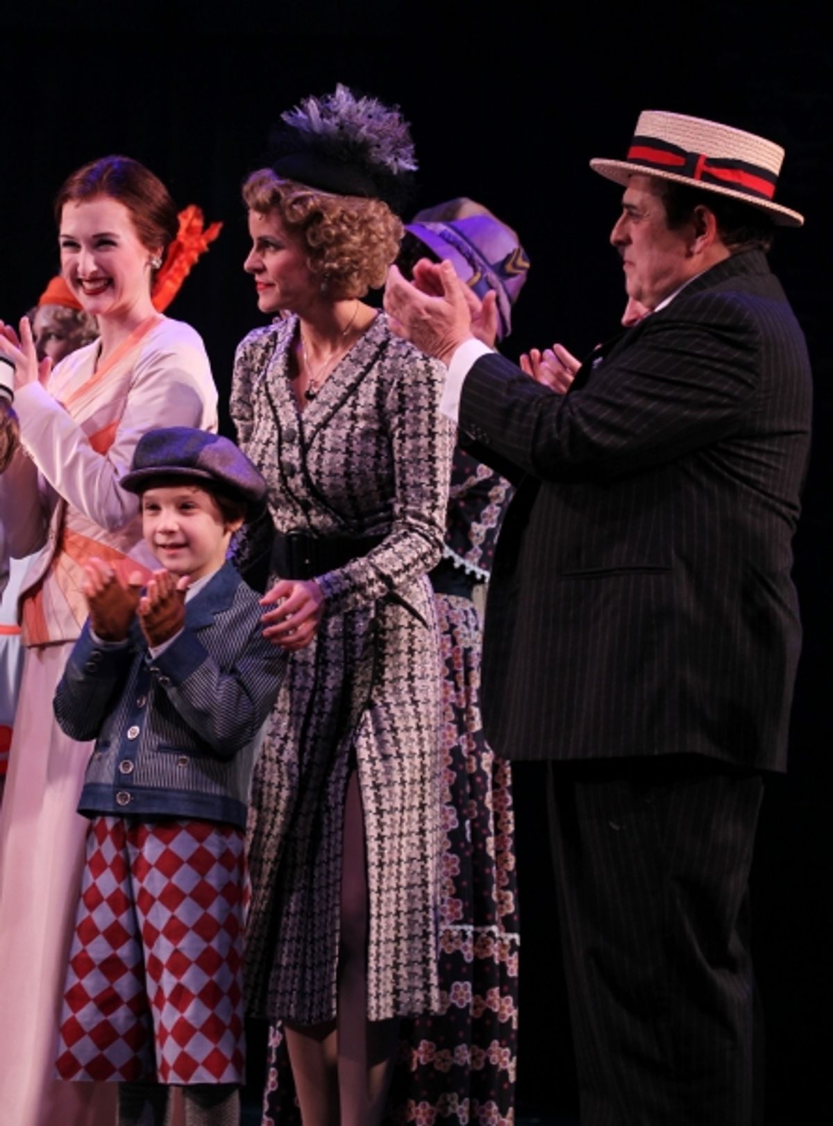 Erin Mackey, Zachary Unger, Jenn Colella & Michael McCormick at 