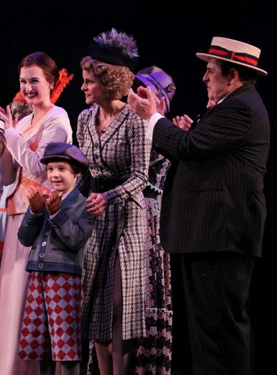 Erin Mackey, Zachary Unger, Jenn Colella & Michael McCormick Photo