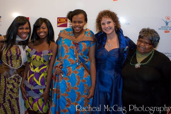 Ilana Landsberg Lewis with African Daughters and Grandmothers Photo