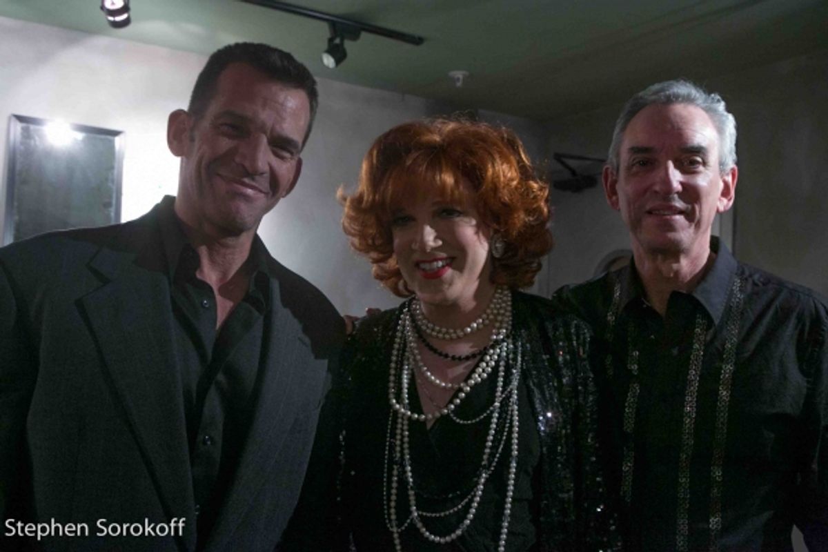 Tom Judson, Charles Busch, Lee Tannen at 