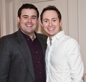 Our House cast members  David Fynn and Chris Carswell Photo