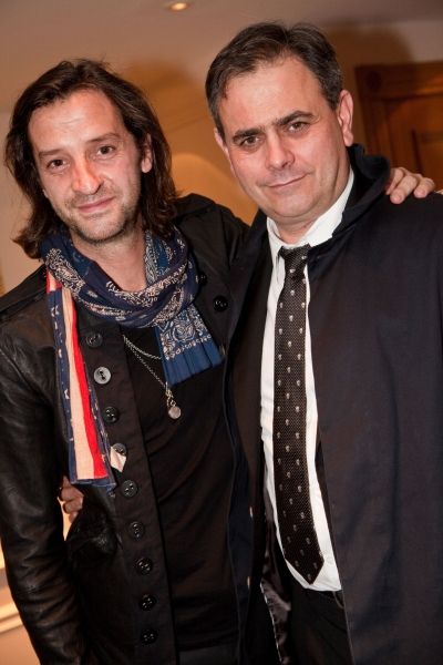 Our House designer Rob Howell and Simon Kenny of Souvenir Scenery Photo