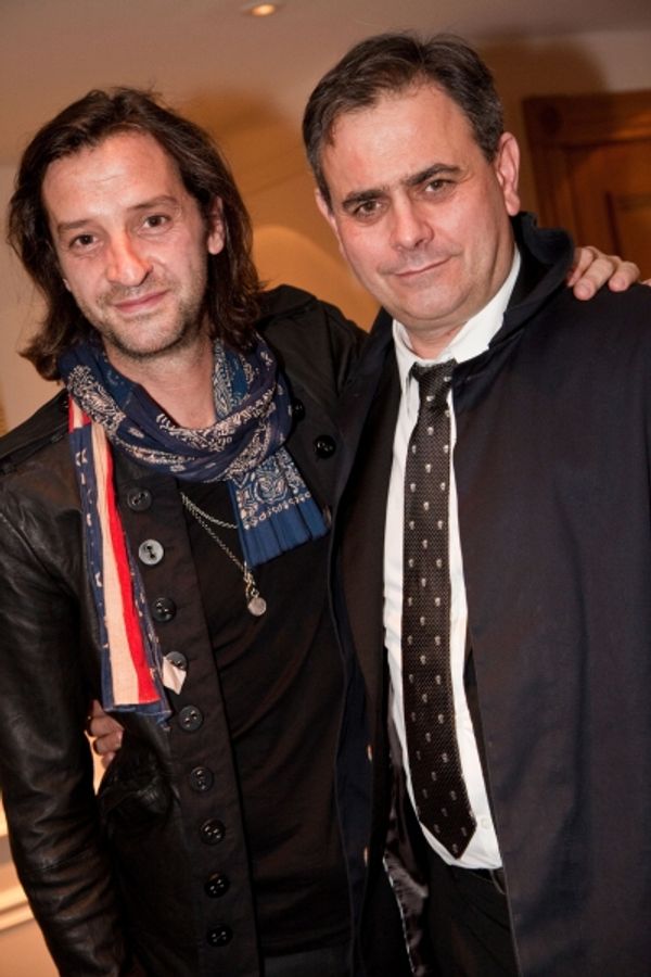 Our House designer Rob Howell and Simon Kenny of Souvenir Scenery Photo