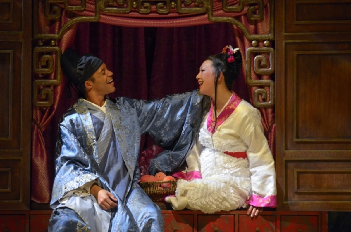 Christopher Livingston and Amy Kim Waschke. Photo Credit: Allesandra Mello. at 