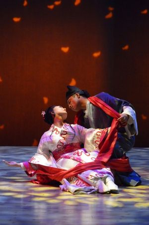 Amy Kim Waschke and Christopher Livingston. Photo Credit: Allesandra Mello. @ BroadwayWorld Amy Kim Waschke and Christopher Livingston. Photo Credit: Allesandra Mello. Photo