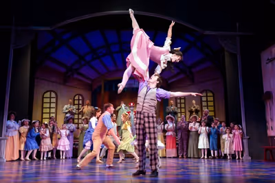 Sarah Meahl, and Kevin Munhall and Ensemble Photo