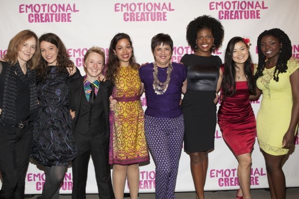 Jo Bonney, Molly Carden, Emily Grosland, Sade Namei, Eve Ensler, Ashley Bryant, Olivi Photo