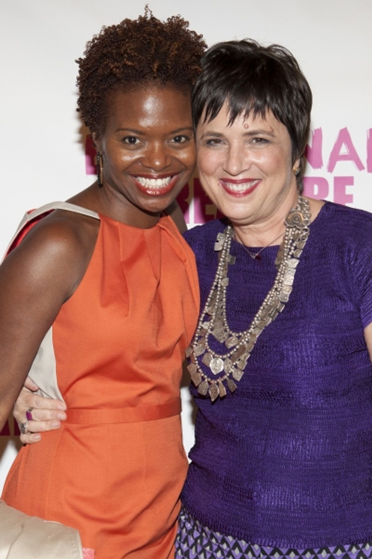 LaChanze and Eve Ensler at 