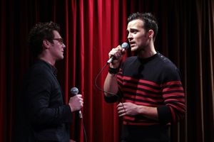Jonathan Groff, Cheyenne Jackson @ BroadwayWorld Jonathan Groff, Cheyenne Jackson Photo