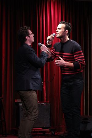 Jonathan Groff, Cheyenne Jackson @ BroadwayWorld Jonathan Groff, Cheyenne Jackson Photo