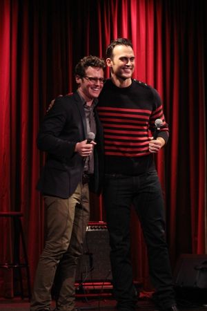 Jonathan Groff, Cheyenne Jackson @ BroadwayWorld Jonathan Groff, Cheyenne Jackson Photo