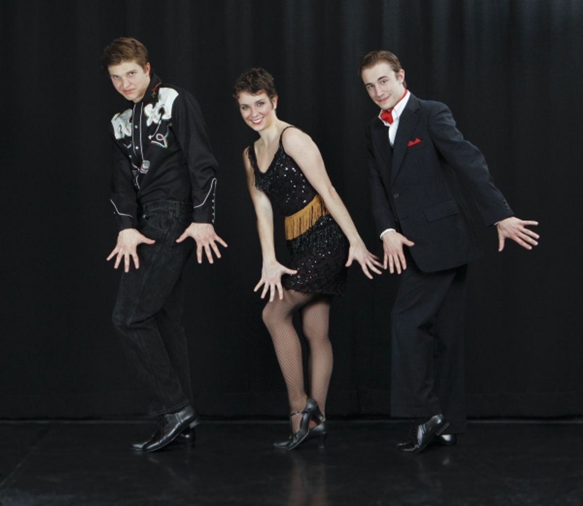 Colby Dezelick, Colleen Roberts, and Kevin Corkum at 