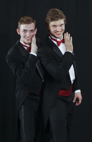 Colby Dezelick and Sean Cackoski @ BroadwayWorld Colby Dezelick and Sean Cackoski Photo