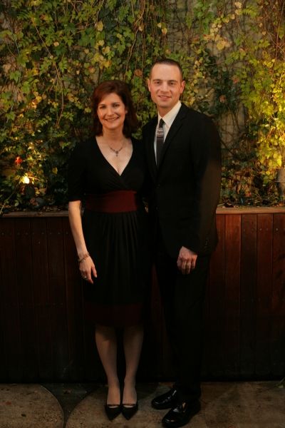 Roma Torre and Jordan Roth Photo