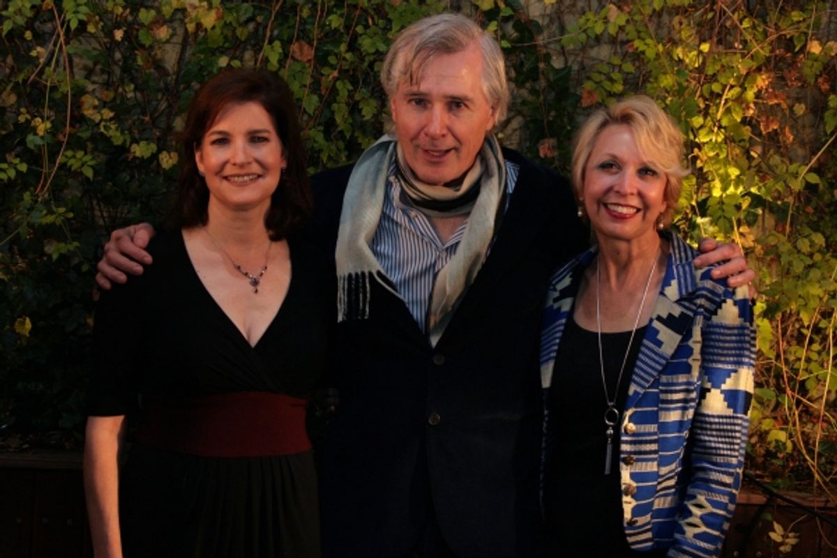 Roma Torre, John Patrick Shanley and Julie Halston at 