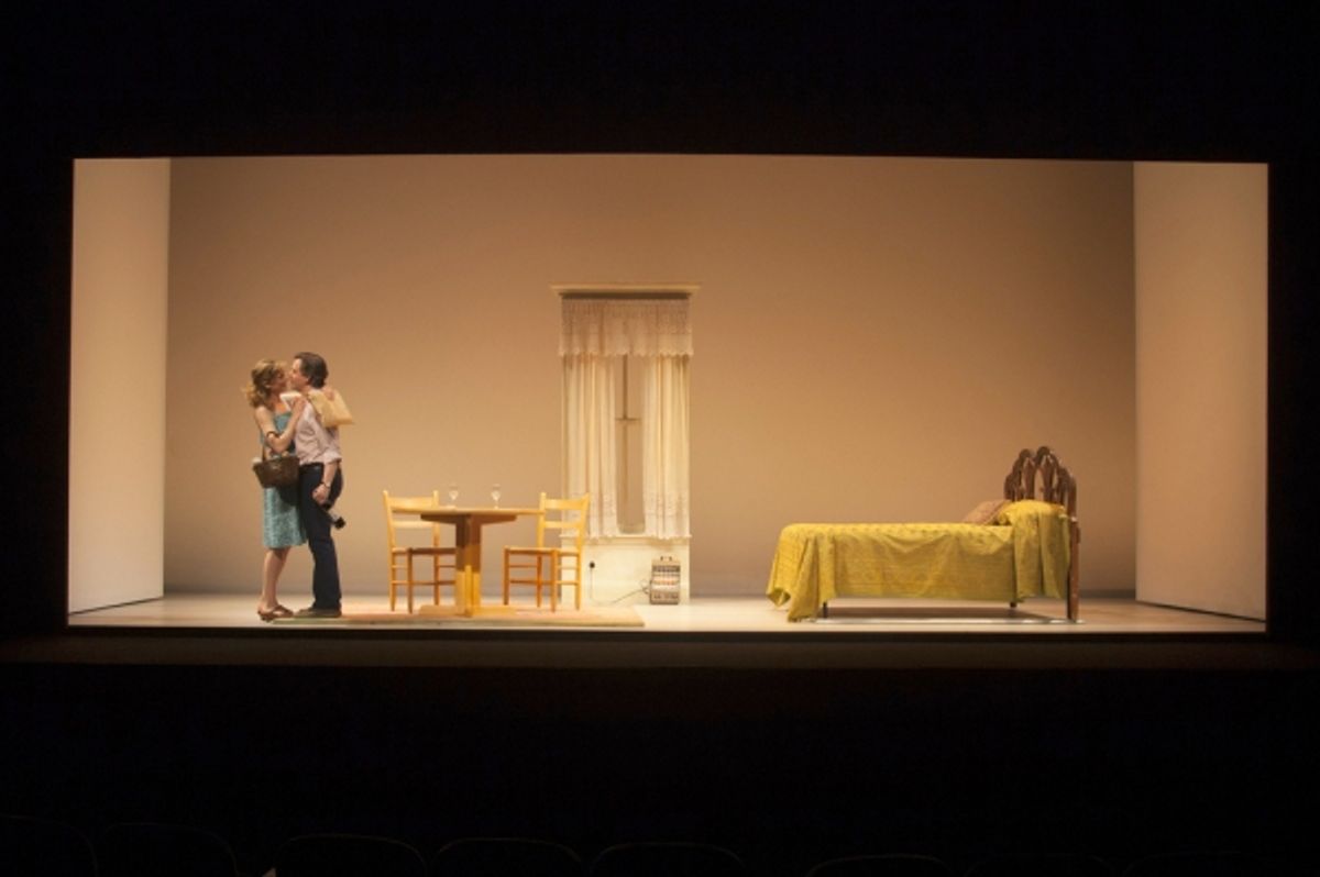 Gretchen Egolf and Alan Cox at 