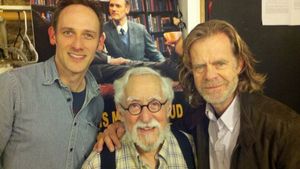 Coburn Goss, Mike Nussbaum and William H. Macy @ BroadwayWorld Coburn Goss, Mike Nussbaum and William H. Macy Photo