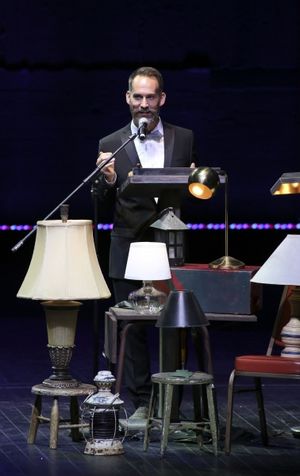 Terence McFarland, Executive Producer LA Stage Alliance speaks during the 2012 LA Stage Alliance Ovation Awards ceremony held at the Los Angeles Theatre on Monday, Nov. 12, 2012, in Los Angeles, Calif. (Photo by Ryan Miller/Capture Imaging) @ BroadwayWorld Terence McFarland, Executive Producer LA Stage Alliance speaks during the 2012 LA Sta Photo